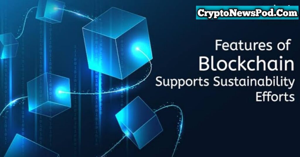 How Can Features of Blockchain Support Sustainability Efforts
