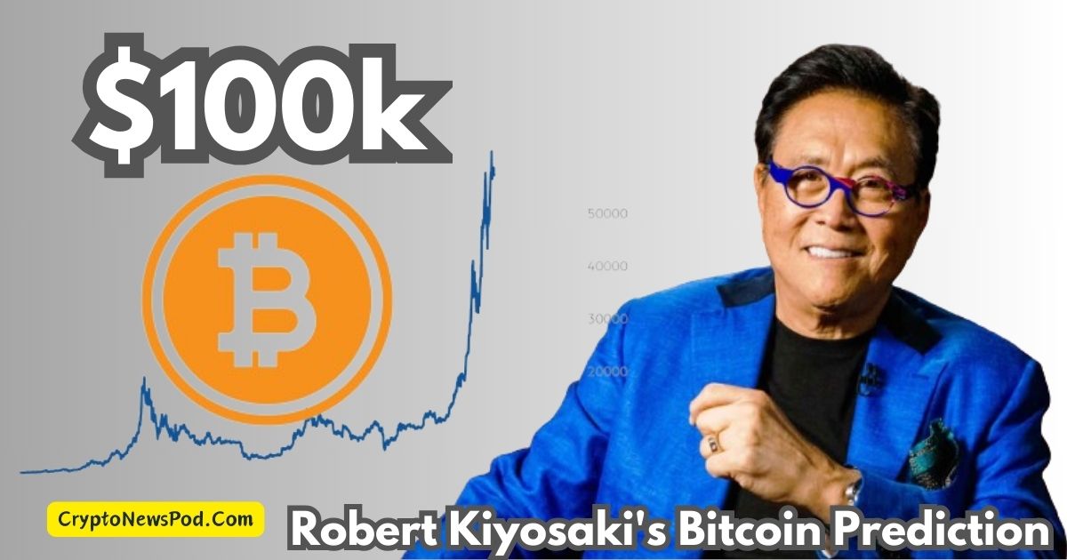 Robert Kiyosaki's Bitcoin Prediction: $100K Forecast by June 2024!